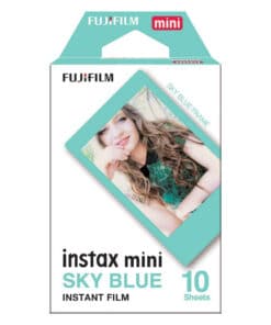 FUJIFILM INSTAX MINI (SKY BLUE FRAME) 富士即影即有菲林相紙 (天藍邊框)