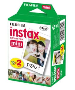 Alternative view of FUJIFILM INSTAX MINI 富士即影即有菲林相紙 (白邊框孖裝)