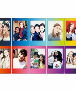 Alternative view of FUJIFILM INSTAX MINI (RAINBOW) 富士即影即有菲林相紙 (彩虹漸變色)
