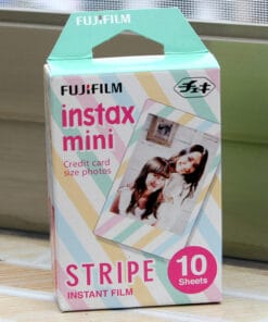 Alternative view of FUJIFILM INSTAX MINI (STRIPE) 富士即影即有菲林相紙 (斜條紋)