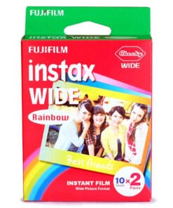FUJIFILM INSTAX WIDE (RAINBOW) 富士即影即有寬幅菲林相紙 (彩虹漸變色孖裝)