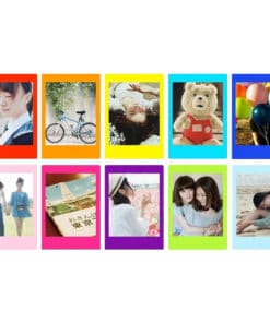 Alternative view of FUJIFILM INSTAX WIDE (RAINBOW) 富士即影即有寬幅菲林相紙 (彩虹漸變色孖裝)