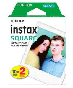 FUJIFILM INSTAX SQUARE 富士即影即有正方形菲林相紙 (白邊框孖裝)