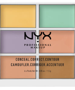 NYX 6 色遮瑕修容調色盤