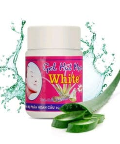 GEL HUT MUN WHITE 蘆薈毛孔粉刺凝膠面膜 22G