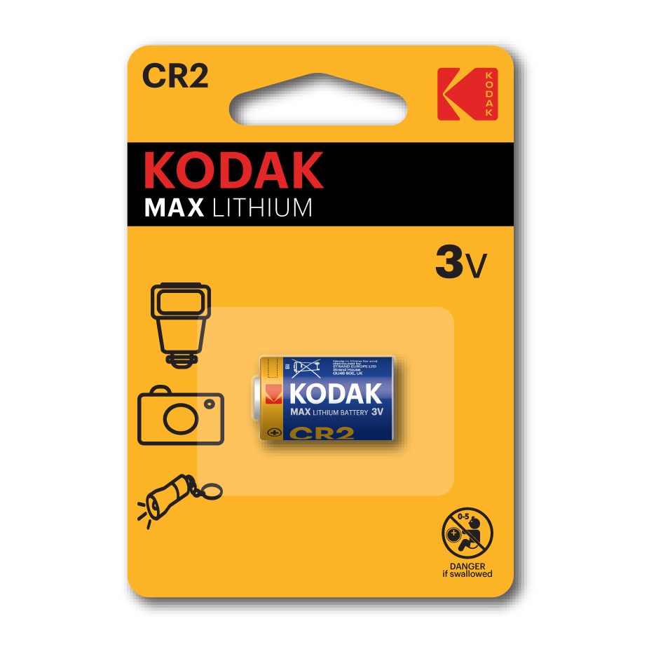 KODAK MAX KCR2 柯達 CR2 3V 鋰電池