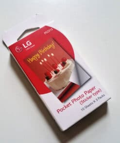 Alternative view of LG ZINK PS2313 樂金無線流動相片打印機貼紙款無墨菲林相紙 (30 張)