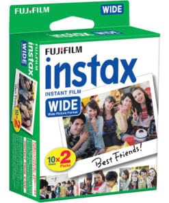 Alternative view of FUJIFILM INSTAX WIDE 富士即影即有寬幅菲林相紙 (白邊框孖裝)