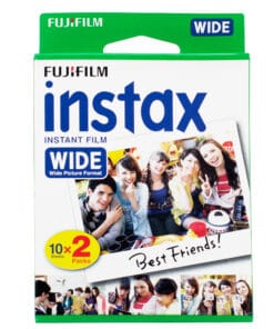 FUJIFILM INSTAX WIDE 富士即影即有寬幅菲林相紙 (白邊框孖裝)