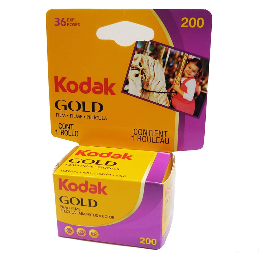 KODAK GOLD 200 FILM 35mm 36 EXP. POSES 柯達 135 菲林底片 (36 張)
