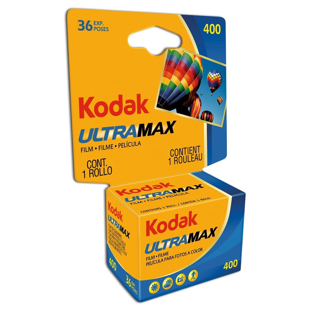 KODAK ULTRAMAX 400 FILM 35mm 36 EXP. POSES 柯達 135 菲林底片 (36 張)