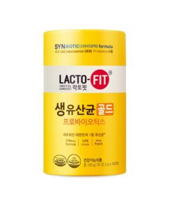 CHONG KUN DANG LACTO-FIT 鍾根堂活性乳酸益生菌黃金版 100G (2G X 50 包)