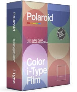 POLAROID COLOR I-TYPE FILM (METALLIC NIGHTS EDITION) 寶麗來即影即有菲林相紙 (金屬邊框孖裝)