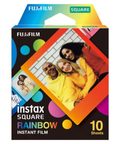 FUJIFILM INSTAX SQUARE (RAINBOW) 富士即影即有正方形菲林相紙 (彩虹漸變色)
