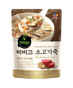 CHEILJEDANG BIBIGO 香菇牛肉即食粥 420G