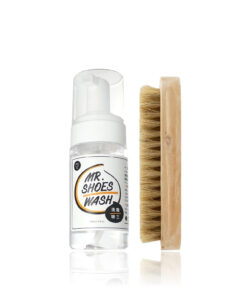 T-FENCE MR. SHOES WASH 防御工事洗鞋特工清潔保養雙效慕斯 100ML (含鬃毛刷)