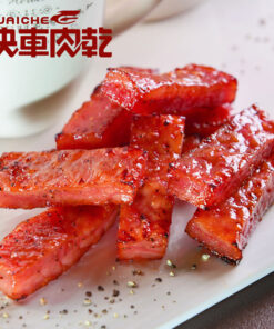 Alternative view of KUAICHE 快車肉乾 A12 招牌特厚黑胡椒豬肉乾 95G (買 1 送 1)