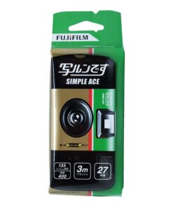 FUJIFILM FUJICOLOR SIMPLE ACE 富士一次性使用 35mm 135 彩色負片即棄菲林相機 (27 張底片)