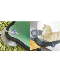 Alternative view of K&H 貓咪窗台吸盤月亮吊床