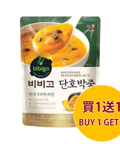 CHEILJEDANG BIBIGO 甜南瓜即食粥 450G (買 1 送 1)