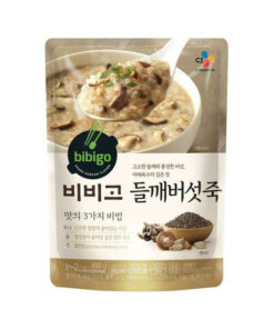 CHEILJEDANG BIBIGO 紫蘇蘑菇即食粥 450G