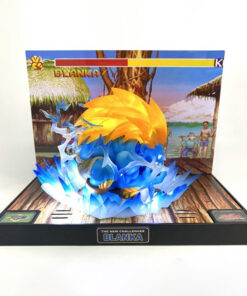 BIGBOYSTOYS STREET FIGHTER T.N.C.-05 (BLANKA SE BGM EDITION) 200PCS LIMITED 街頭霸王 Q 版場景玩具系列 (青狼) 全球限量 200 隻