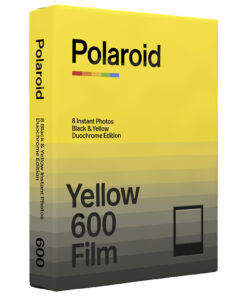POLAROID YELLOW 600 FILM (BLACK & YELLOW DUOCHROME EDITION) 寶麗來即影即有菲林相紙 (黑黃雙色)