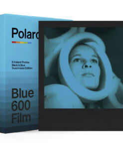 POLAROID BLUE 600 FILM (BLACK & BLUE DUOCHROME EDITION) 寶麗來即影即有菲林相紙 (黑藍雙色)