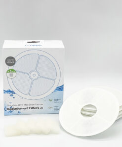 MIIIBO 貓咪寶鋅離子無線水泵寵物智能飲水機過濾芯片 (5 片裝) + 水泵專用海綿 (5 片裝)