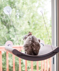 Alternative view of K&H 貓咪窗台貓抓板吊床