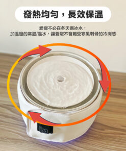 Alternative view of MIIIBO 貓咪寶寵物飲水機智能恆溫套