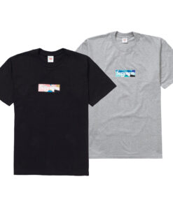 SUPREME X EMILIO PUCCI BOX LOGO 短袖 T 恤