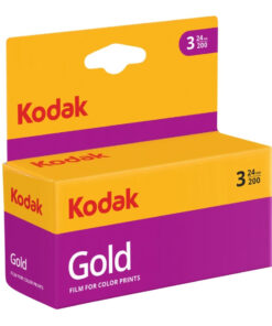 KODAK GOLD 200 柯達 35mm 135 彩色負片菲林底片 (3 X 24 張)