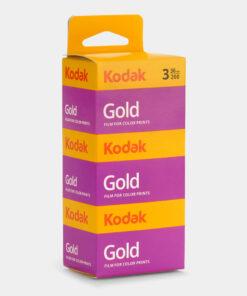 KODAK GOLD 200 柯達 35mm 135 彩色負片菲林底片 (3 X 36 張)