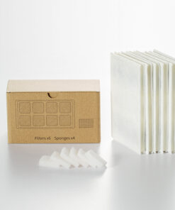 AWU 阿巫無線水泵寵物智能飲水機過濾芯片 (6 片裝) + 水泵專用海綿 (4 片裝)