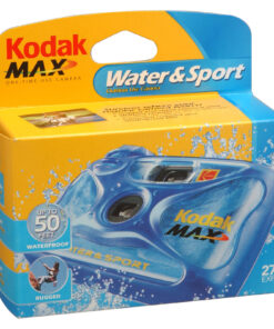 KODAK MAX 柯達戶外運動防水一次性使用 35mm 135 彩色負片即棄菲林相機 (27 張底片)