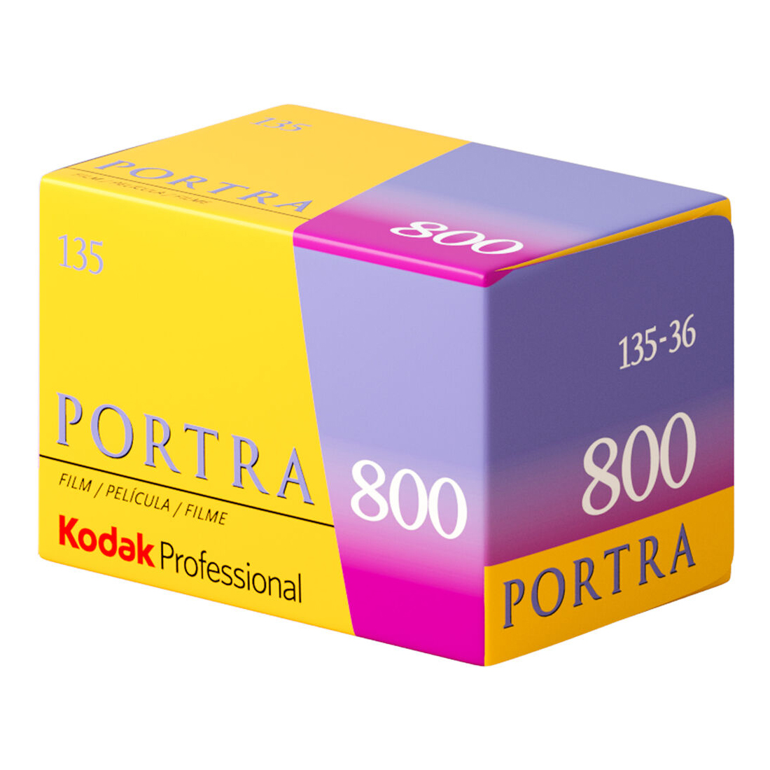 KODAK PROFESSIONAL PORTRA 800 柯達35mm 135 彩色負片菲林底片(36 張