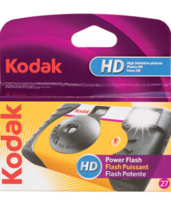 KODAK HD POWER FLASH 柯達一次性使用 35mm 135 彩色負片即棄菲林相機 (27 張底片)