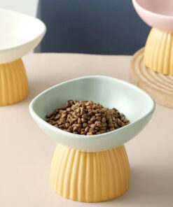 Alternative view of 萌寵韓式斜口貓碗套裝 (一套 3 個)