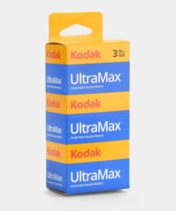 KODAK ULTRAMAX 400 柯達 35mm 135 彩色負片菲林底片 (3 X 36 張)