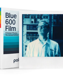POLAROID BLUE 600 FILM (RECLAIMED EDITION) 寶麗來即影即有菲林相紙 (再生系列藍色白邊框)