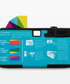 Alternative view of LOMOGRAPHY SIMPLE USE 即開即用菲林相機 (LOMOCHROME TURQUOISE 藍調特效菲林版本) (27 張底片)