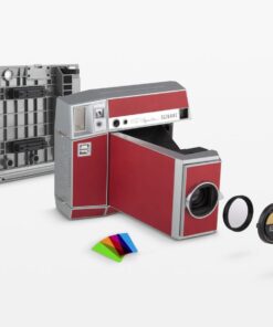 LOMOGRAPHY LOMO’INSTANT SQUARE GLASS 方形即影即有相機連鏡頭套裝 (PIGALLE 復古紅皮革版本)