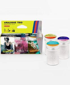 LOMOGRAPHY ANALOGUE TRIO 35mm 菲林三重奏套裝連金屬菲林罐 (3 X 36 張底片)