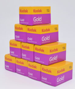 KODAK GOLD 200 柯達 35mm 135 彩色負片菲林底片 (10 X 36 張)