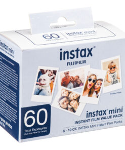 FUJIFILM INSTAX MINI 富士即影即有菲林相紙 (白邊框 6 包裝)