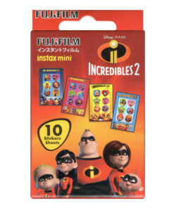 FUJIFILM INSTAX MINI (DISNEY INCREDIBLES 2) 富士即影即有菲林相紙連貼紙 (迪士尼超人特攻隊 2)
