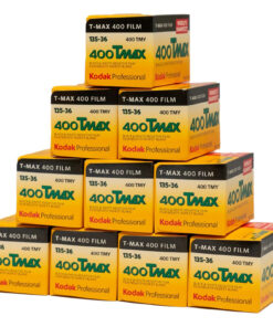 KODAK PROFESSIONAL T-MAX 400 柯達 35mm 135 黑白負片菲林底片 (10 X 36 張)