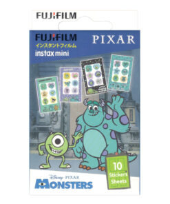 FUJIFILM INSTAX MINI (DISNEY PIXAR MONSTERS) 富士即影即有菲林相紙連貼紙 (迪士尼彼思怪獸公司)