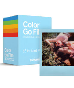 POLAROID COLOR GO FILM (POWDER BLUE FRAME) 寶麗來即影即有菲林相紙 (藍邊框孖裝)